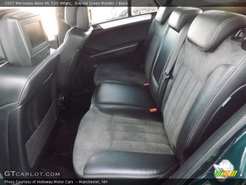 Everest Green Metallic / Black 2007 Mercedes-Benz ML 500 4Matic