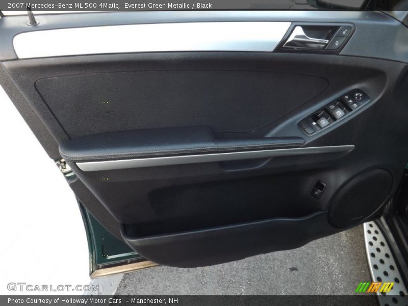 Everest Green Metallic / Black 2007 Mercedes-Benz ML 500 4Matic