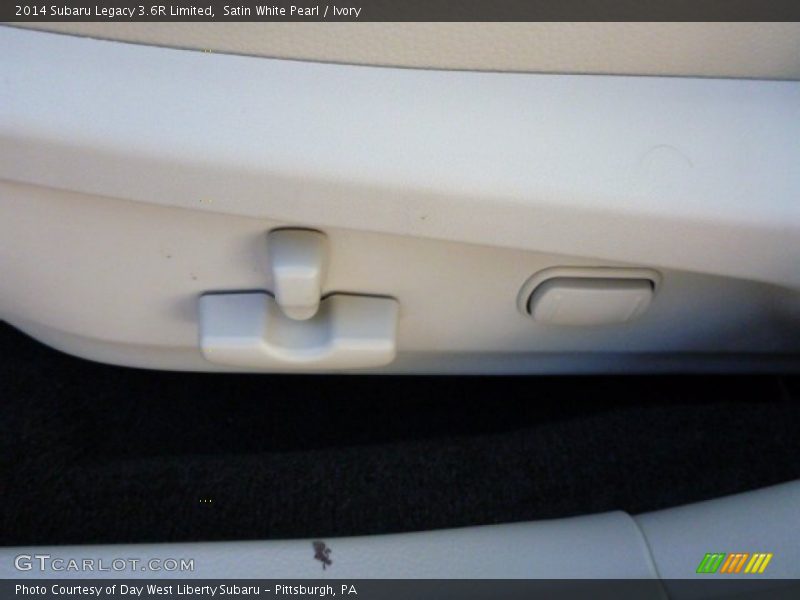 Satin White Pearl / Ivory 2014 Subaru Legacy 3.6R Limited
