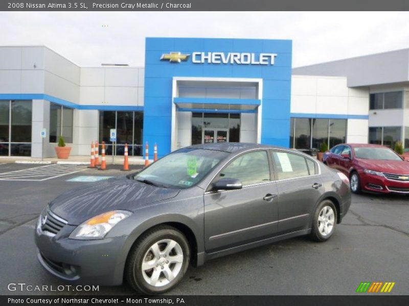 Precision Gray Metallic / Charcoal 2008 Nissan Altima 3.5 SL