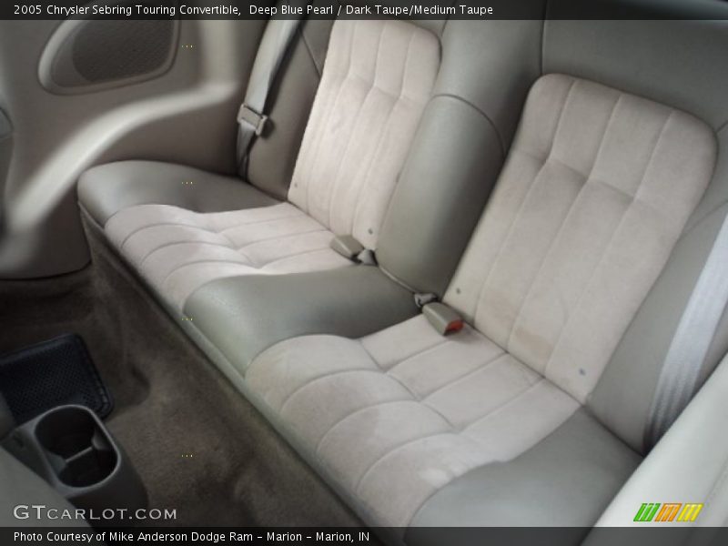 Deep Blue Pearl / Dark Taupe/Medium Taupe 2005 Chrysler Sebring Touring Convertible