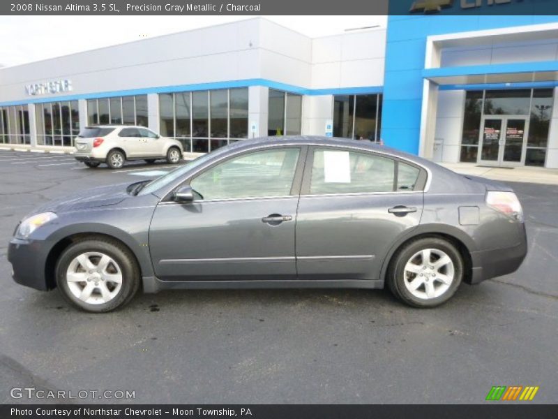 Precision Gray Metallic / Charcoal 2008 Nissan Altima 3.5 SL