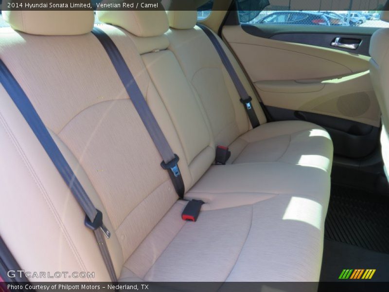 Venetian Red / Camel 2014 Hyundai Sonata Limited