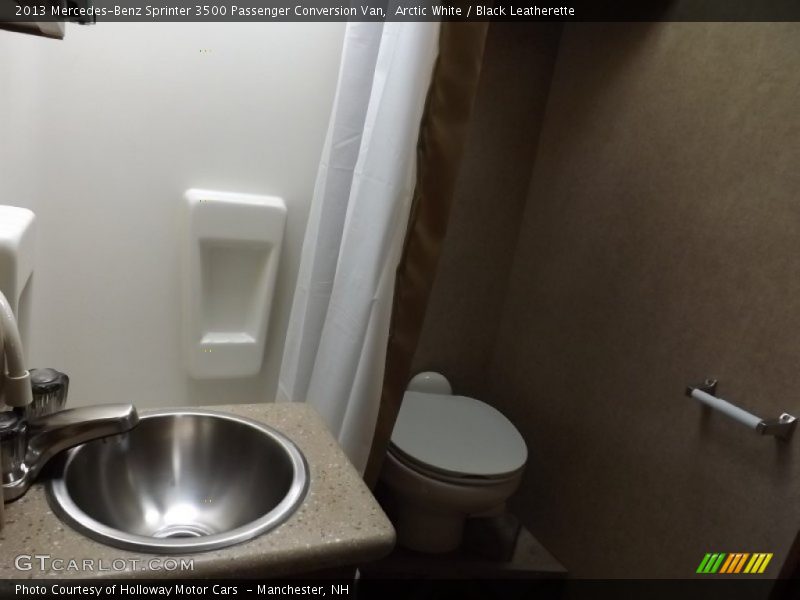 Arctic White / Black Leatherette 2013 Mercedes-Benz Sprinter 3500 Passenger Conversion Van