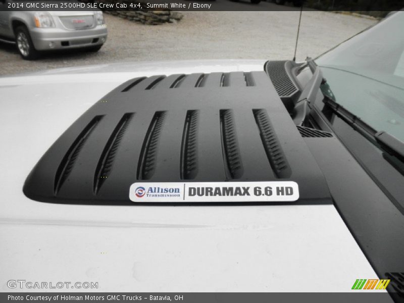 Summit White / Ebony 2014 GMC Sierra 2500HD SLE Crew Cab 4x4