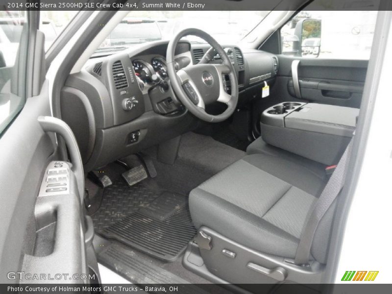Summit White / Ebony 2014 GMC Sierra 2500HD SLE Crew Cab 4x4