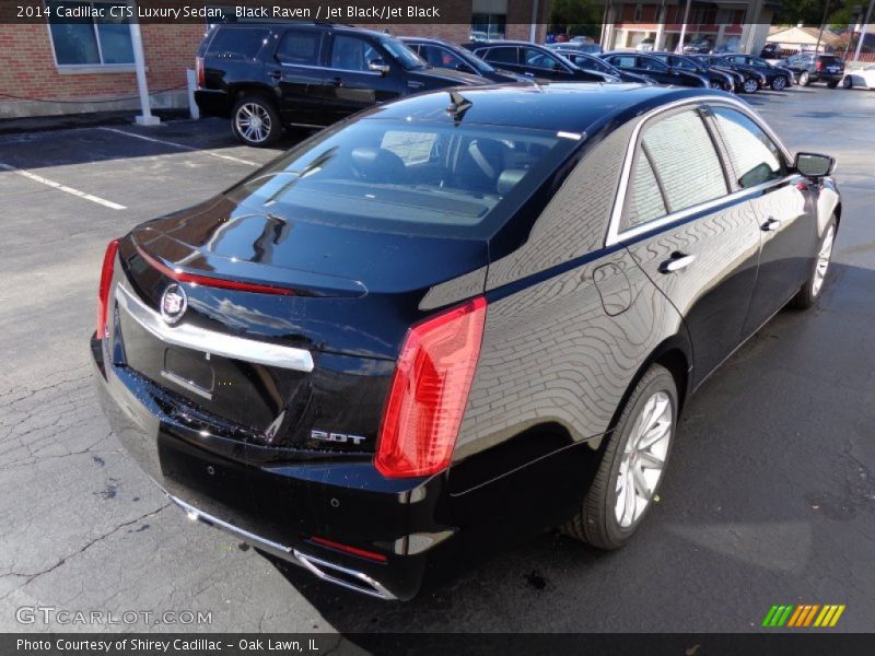 Black Raven / Jet Black/Jet Black 2014 Cadillac CTS Luxury Sedan