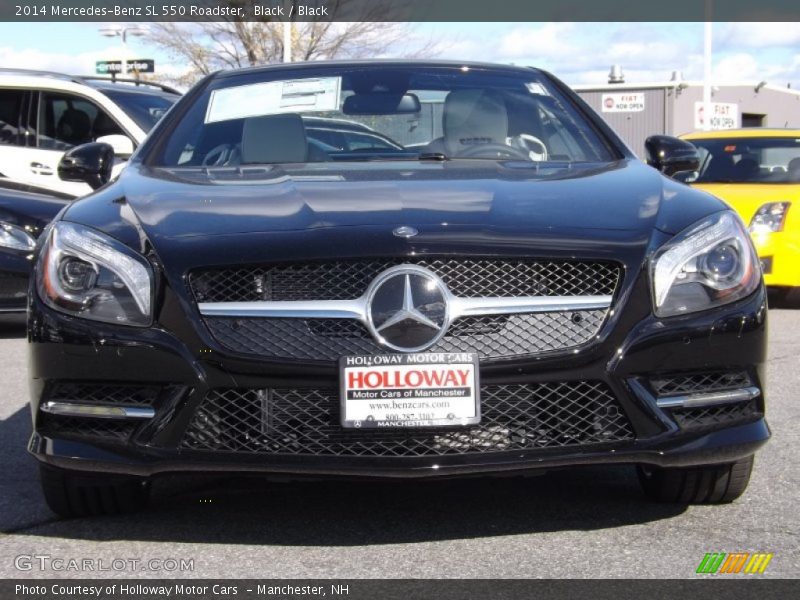Black / Black 2014 Mercedes-Benz SL 550 Roadster