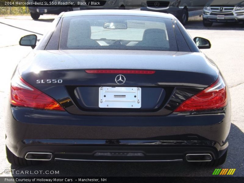 Black / Black 2014 Mercedes-Benz SL 550 Roadster