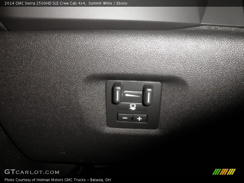 Summit White / Ebony 2014 GMC Sierra 2500HD SLE Crew Cab 4x4