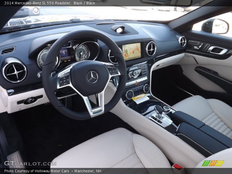 Black / Black 2014 Mercedes-Benz SL 550 Roadster