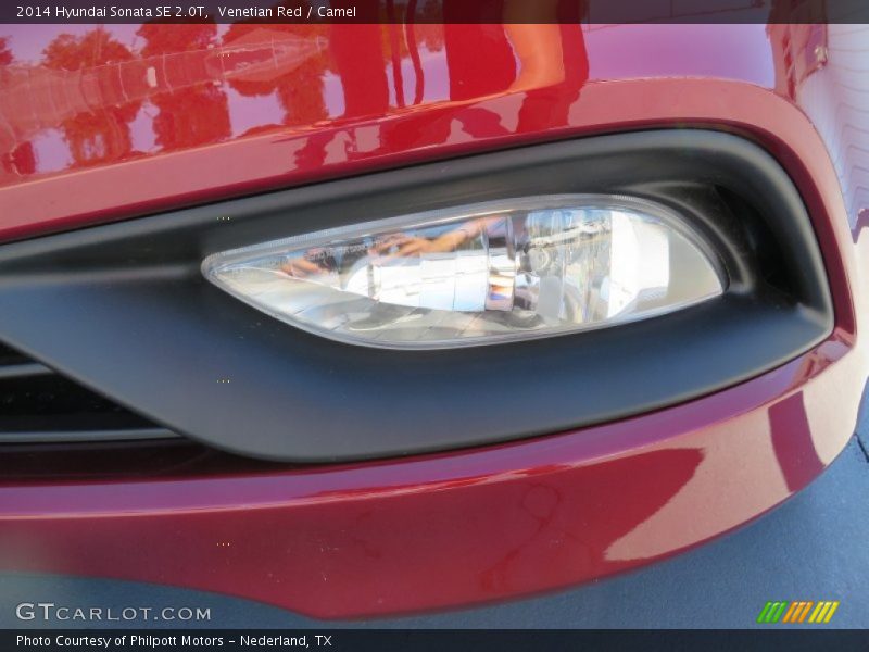 Venetian Red / Camel 2014 Hyundai Sonata SE 2.0T