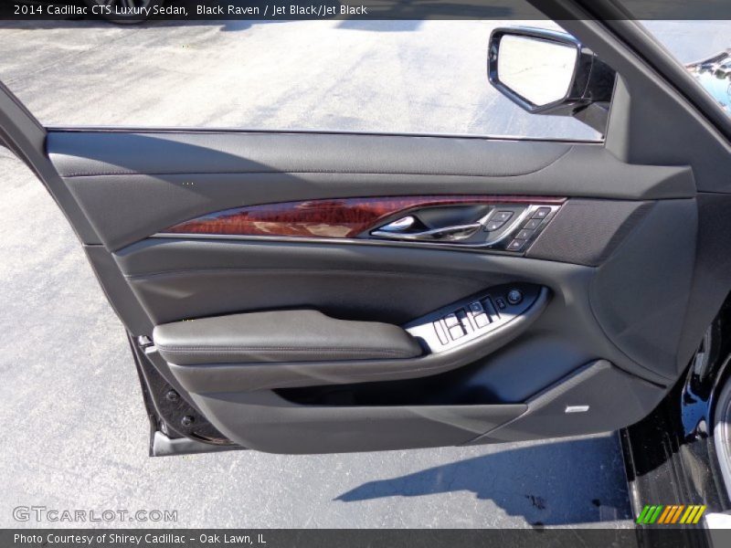 Black Raven / Jet Black/Jet Black 2014 Cadillac CTS Luxury Sedan