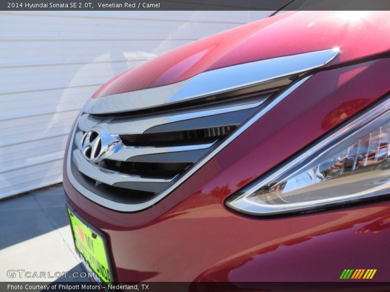Venetian Red / Camel 2014 Hyundai Sonata SE 2.0T