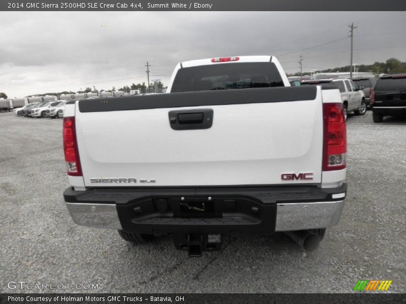 Summit White / Ebony 2014 GMC Sierra 2500HD SLE Crew Cab 4x4