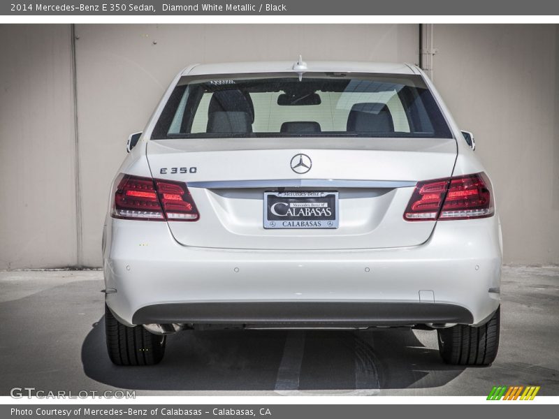 Diamond White Metallic / Black 2014 Mercedes-Benz E 350 Sedan