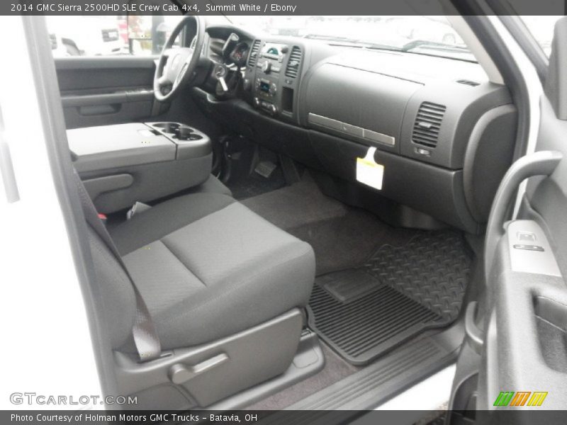 Summit White / Ebony 2014 GMC Sierra 2500HD SLE Crew Cab 4x4