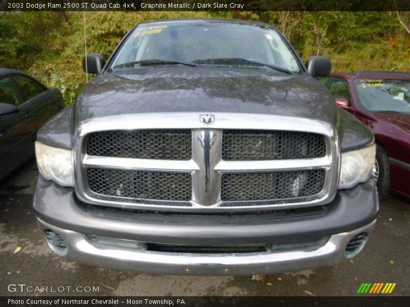 Graphite Metallic / Dark Slate Gray 2003 Dodge Ram 2500 ST Quad Cab 4x4