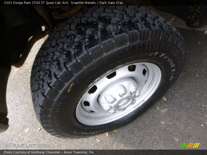 Graphite Metallic / Dark Slate Gray 2003 Dodge Ram 2500 ST Quad Cab 4x4