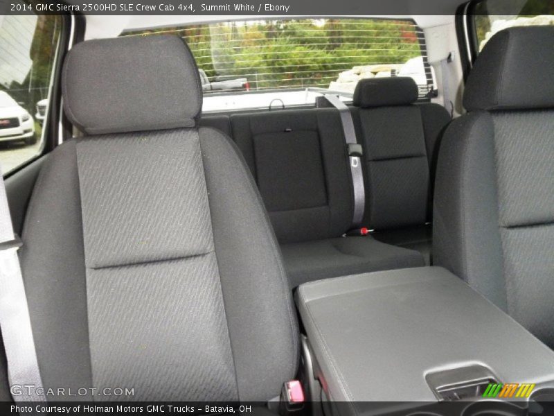 Summit White / Ebony 2014 GMC Sierra 2500HD SLE Crew Cab 4x4