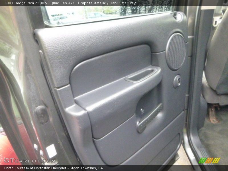 Graphite Metallic / Dark Slate Gray 2003 Dodge Ram 2500 ST Quad Cab 4x4