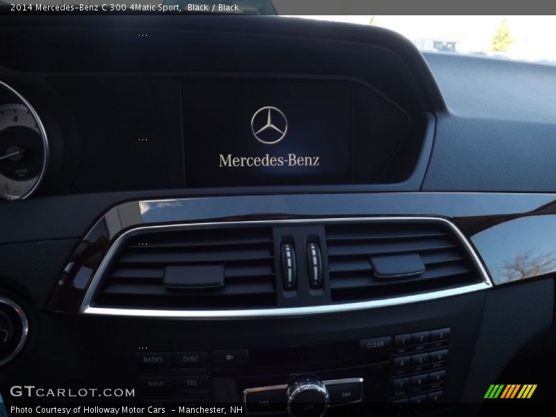 Black / Black 2014 Mercedes-Benz C 300 4Matic Sport