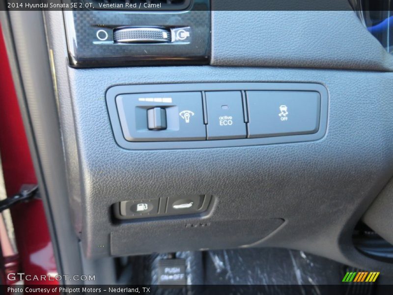 Venetian Red / Camel 2014 Hyundai Sonata SE 2.0T