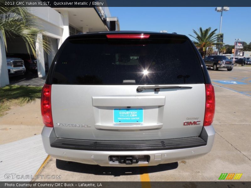 Quicksilver Metallic / Ebony 2013 GMC Yukon XL SLT