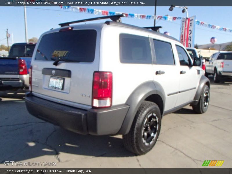 Bright Silver Metallic / Dark Slate Gray/Light Slate Gray 2008 Dodge Nitro SXT 4x4