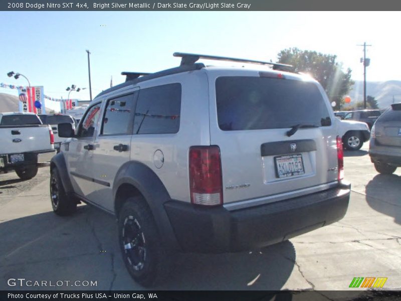 Bright Silver Metallic / Dark Slate Gray/Light Slate Gray 2008 Dodge Nitro SXT 4x4
