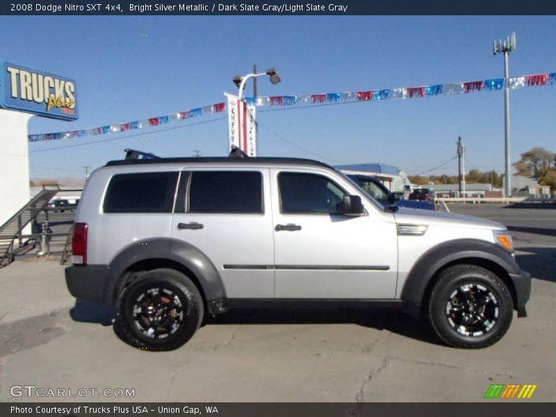Bright Silver Metallic / Dark Slate Gray/Light Slate Gray 2008 Dodge Nitro SXT 4x4