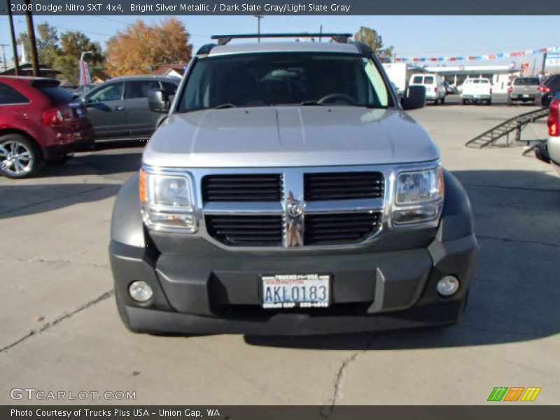 Bright Silver Metallic / Dark Slate Gray/Light Slate Gray 2008 Dodge Nitro SXT 4x4