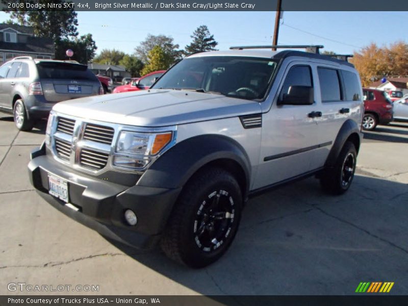 Bright Silver Metallic / Dark Slate Gray/Light Slate Gray 2008 Dodge Nitro SXT 4x4