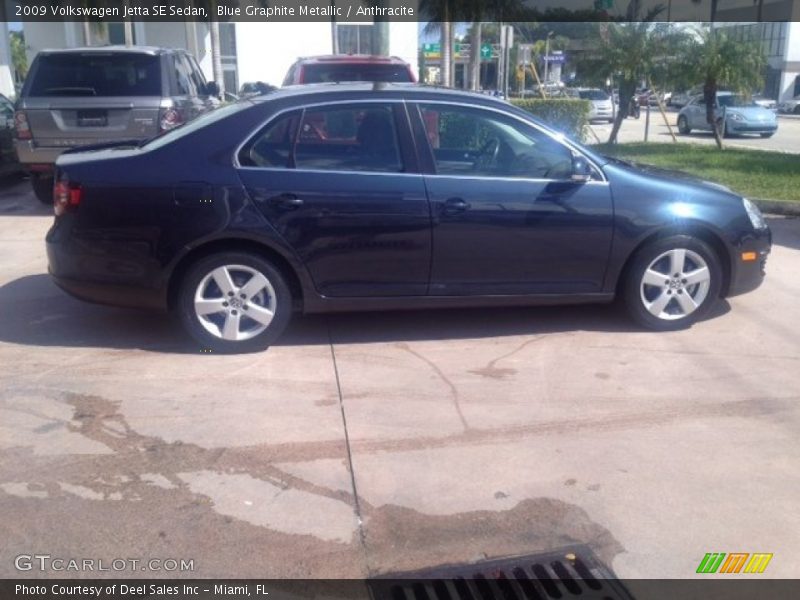 Blue Graphite Metallic / Anthracite 2009 Volkswagen Jetta SE Sedan