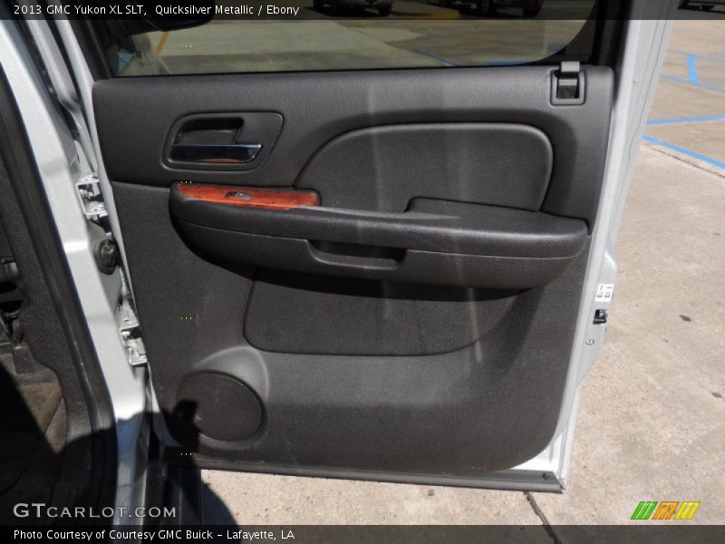 Quicksilver Metallic / Ebony 2013 GMC Yukon XL SLT
