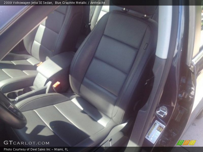 Blue Graphite Metallic / Anthracite 2009 Volkswagen Jetta SE Sedan