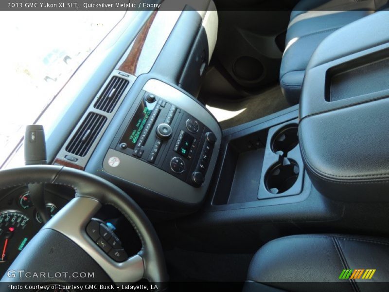 Quicksilver Metallic / Ebony 2013 GMC Yukon XL SLT