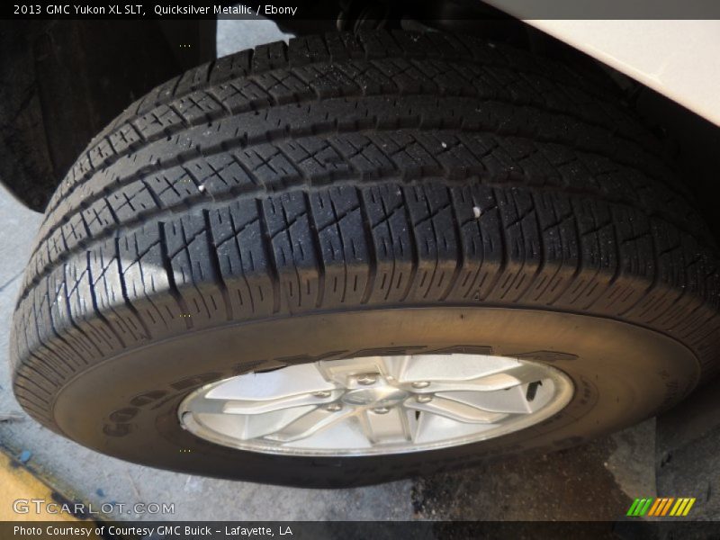 Quicksilver Metallic / Ebony 2013 GMC Yukon XL SLT