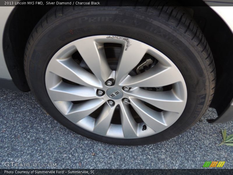 Silver Diamond / Charcoal Black 2013 Lincoln MKS FWD