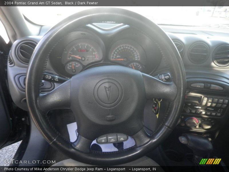 Black / Dark Pewter 2004 Pontiac Grand Am GT Sedan