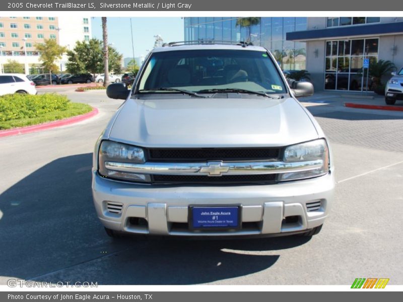 Silverstone Metallic / Light Gray 2005 Chevrolet TrailBlazer LS