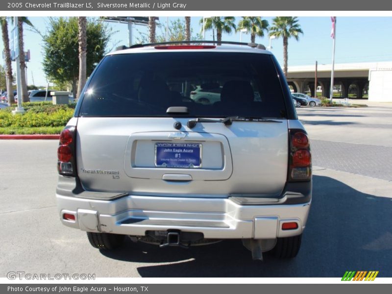 Silverstone Metallic / Light Gray 2005 Chevrolet TrailBlazer LS