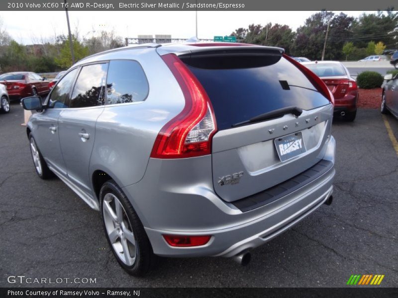 Electric Silver Metallic / Sandstone/Espresso 2010 Volvo XC60 T6 AWD R-Design
