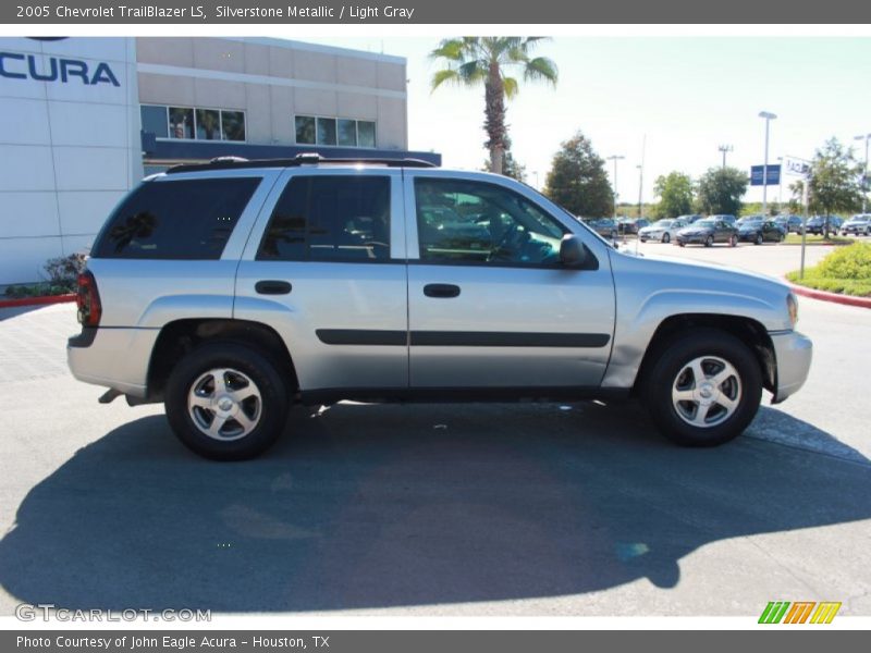 Silverstone Metallic / Light Gray 2005 Chevrolet TrailBlazer LS