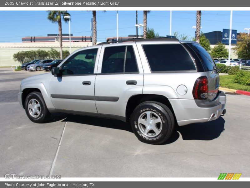 Silverstone Metallic / Light Gray 2005 Chevrolet TrailBlazer LS