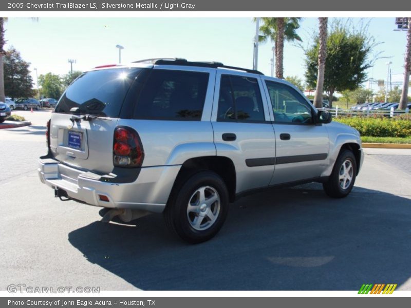 Silverstone Metallic / Light Gray 2005 Chevrolet TrailBlazer LS