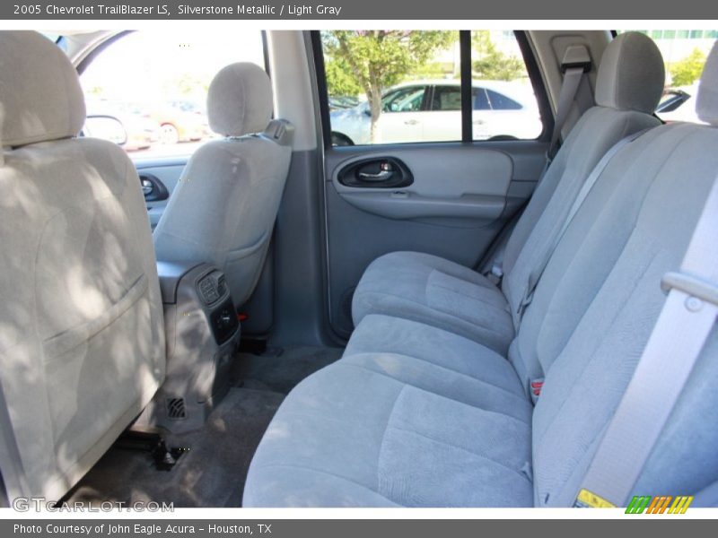 Silverstone Metallic / Light Gray 2005 Chevrolet TrailBlazer LS
