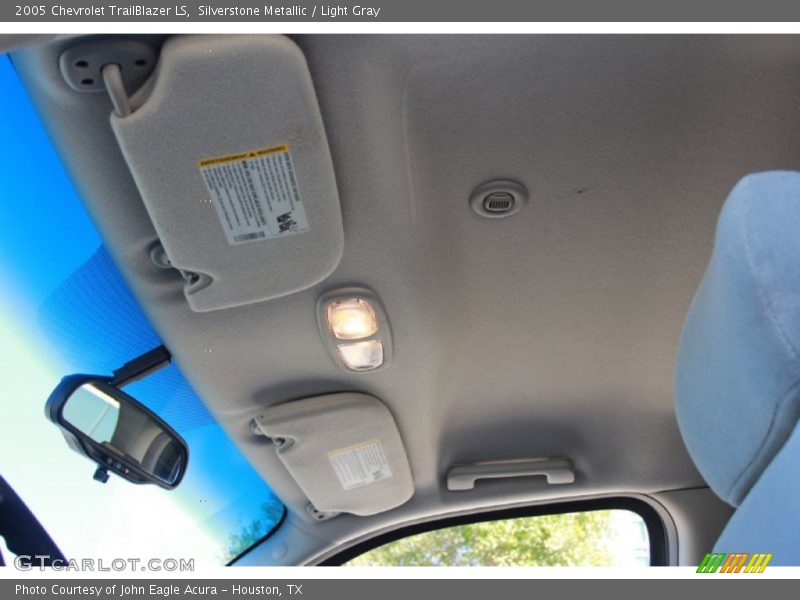 Silverstone Metallic / Light Gray 2005 Chevrolet TrailBlazer LS
