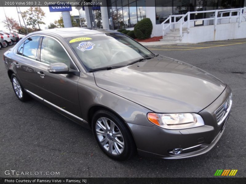 Oyster Grey Metallic / Sandstone 2010 Volvo S80 3.2