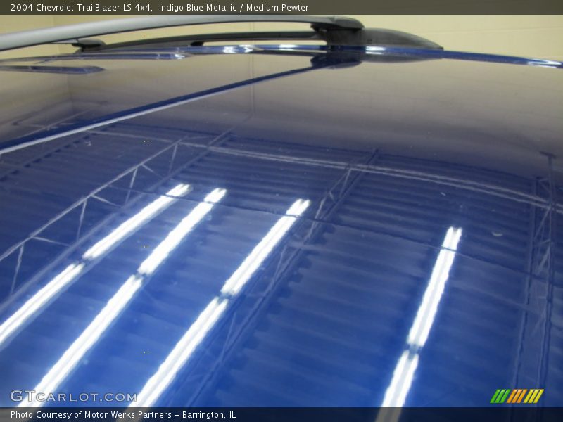 Indigo Blue Metallic / Medium Pewter 2004 Chevrolet TrailBlazer LS 4x4